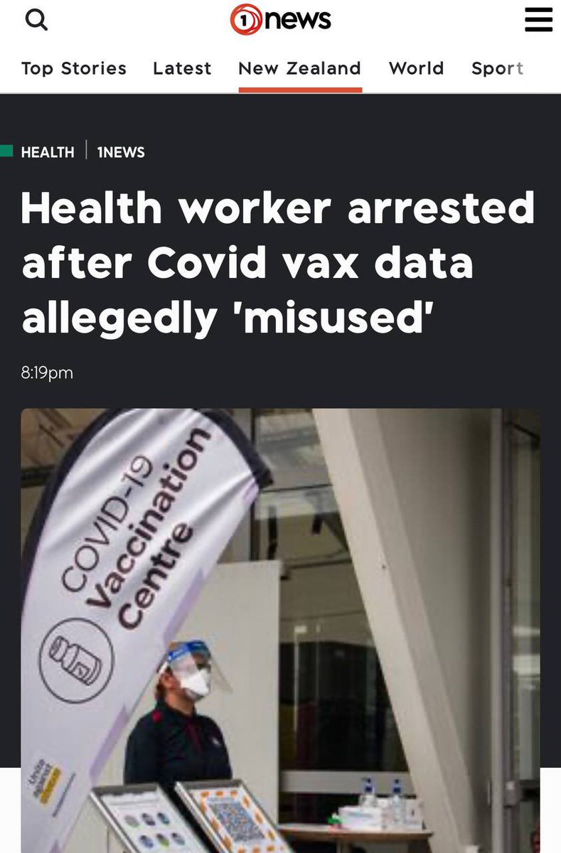 LaurenWitzkeDE's tweet image. A NZ Whistleblower is now facing prison time after she released data that proved that there are 10 million people dead from the Covid Vaccine worldwide.
