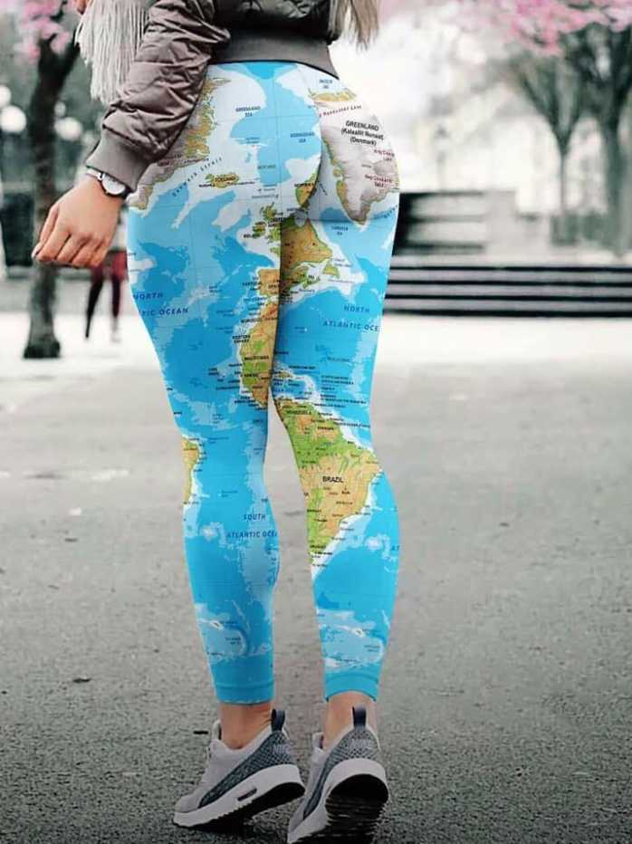 ypdesires's tweet photo. World map yoga pants ... point to where you are from ... #yogapants https://t.co/Cutse0B5u9