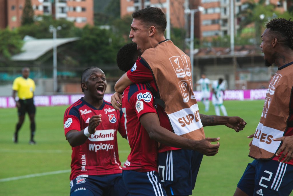 latribuna_col's tweet photo. ¡4 de 4 en el semestre!

@DIM_Oficial derrotó 0-5 a @nacionaloficial en la quinta fecha de cuadrangulares en el Grupo B.

El partido finalizó al minuto 80 del encuentro.

📸: @vclavijo16 https://t.co/Kbdc7F1vXY