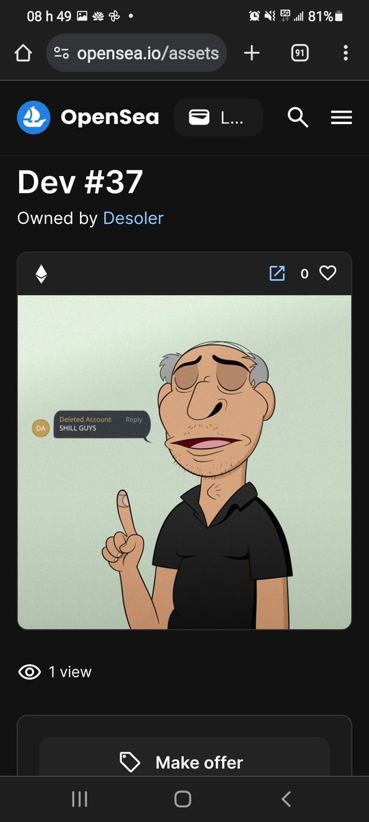 Desoler_one's tweet photo. Yo @prettyricky444 i dont think they ready for what about to happen in #ALPHACZ
Better pick your 3 #NFT
https://t.co/wpMXppQ2Te
And load your bags #memecoin , we still early!
Ca: 0xc52d791fc3bccf56268a450590552f70a27c325a
#NFTUTILITY https://t.co/TeAL8QMSwh