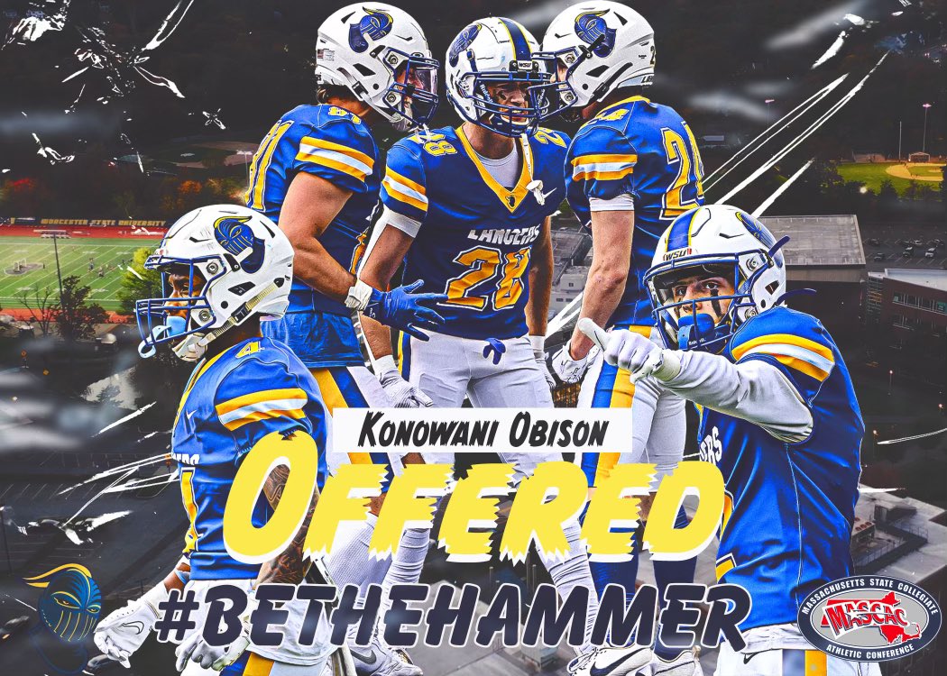 Thank you to all the Worcester state coaches for having me down on a visit yesterday.❤️<a href="/WSU_LancerFB/">Worcester State Football</a>