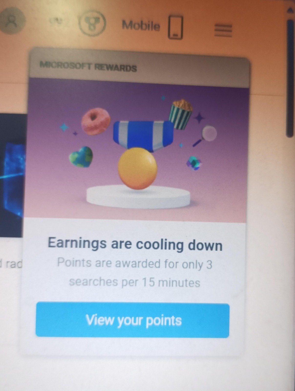 What happened to the july monthly bonus set on Microsoft rewards