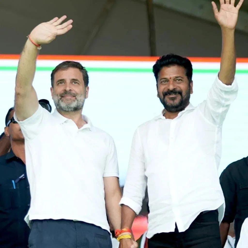 Satish_Sail's tweet photo. Heartiest congratulations to @INCTelangana , Shri @revanth_anumula and other congress candidate’s on their resounding victory in the Telangana elections. 

May your government bring prosperity, progress, and justice to the people of Telangana. 

#TelanganaElections2023 #INCVictory #Congress #RevanthReddy