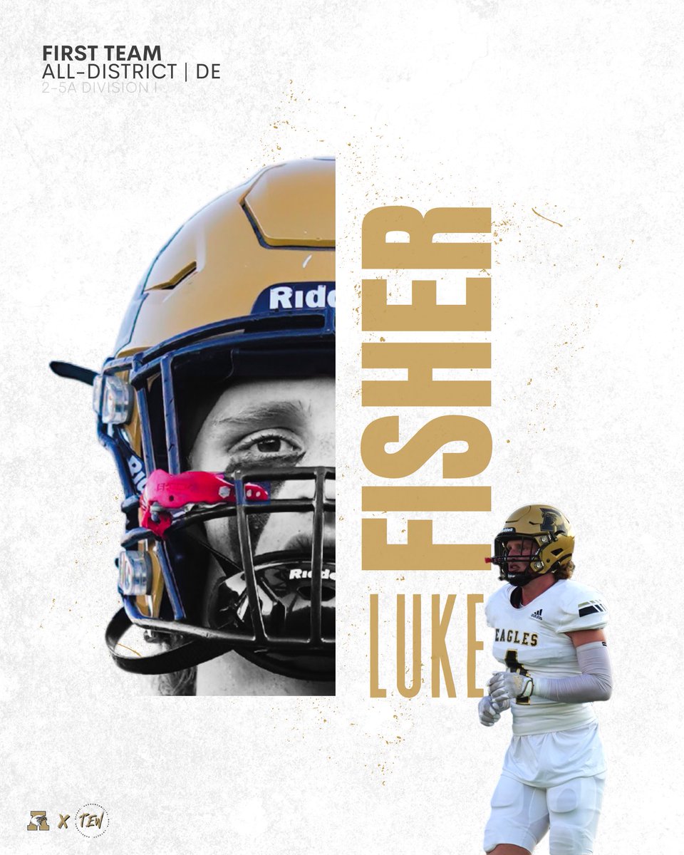 2023 District 2-5A

First Team All-District

Luke Fisher | DE | 4

#BetterNeverRests🚫 | #TEW