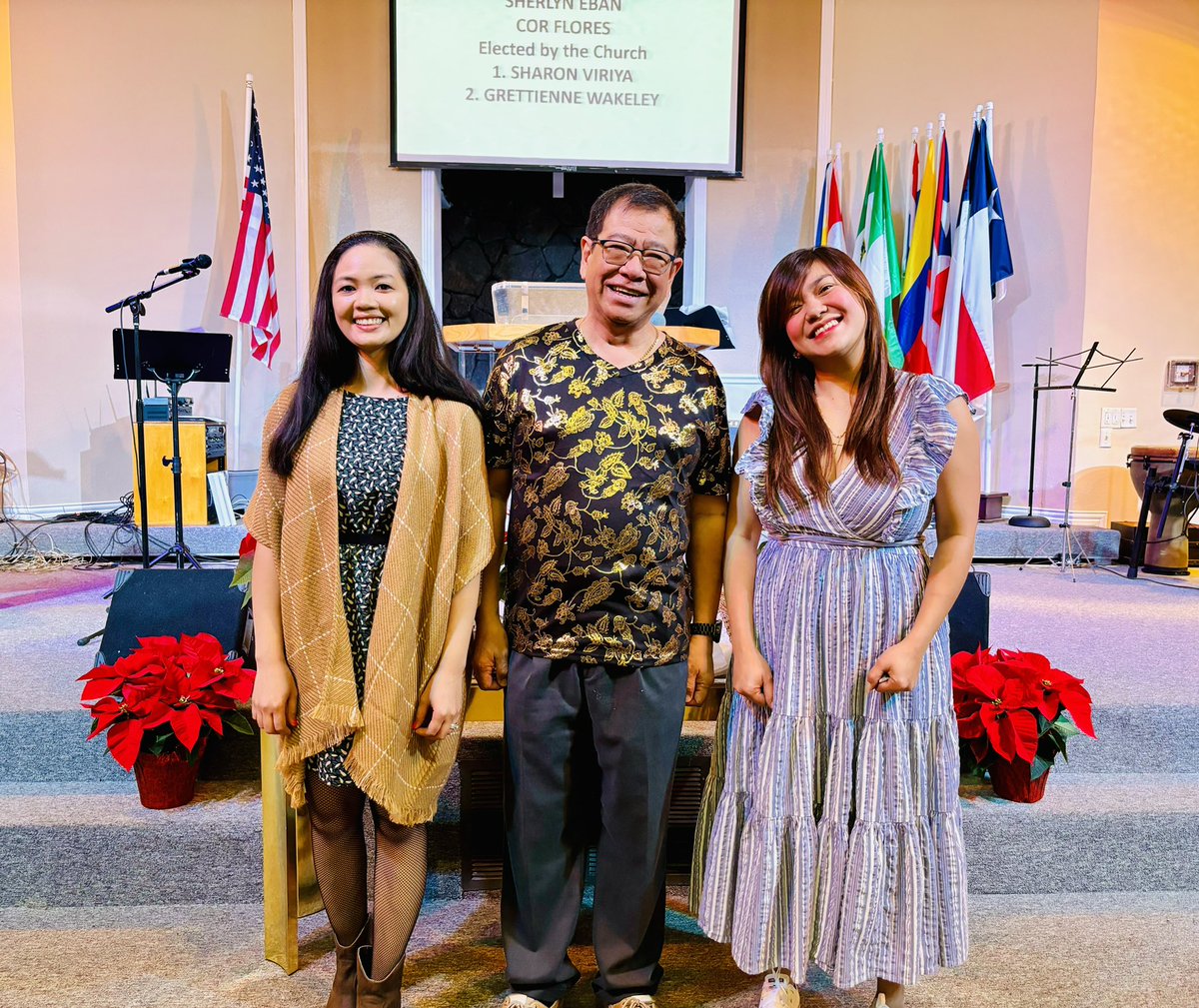 ANAC_WS's tweet photo. @ANAC_WS voted Grettienne &amp; Sharon (seen here standing with Chairman William) onto the 2024 Nominating Committee. They join Sherlyn &amp; Cor, who were appointed by the Governing Board, to nominate next year’s officers. https://t.co/2hp1UljaSg