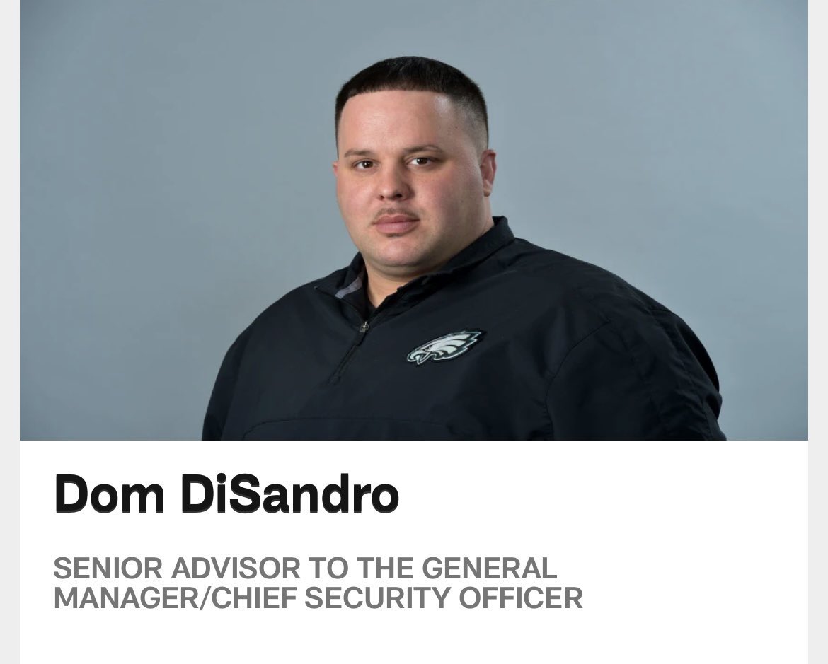 Big Dom. Philly legend. <a href="/BarstoolPhilly/">Barstool Philly</a>