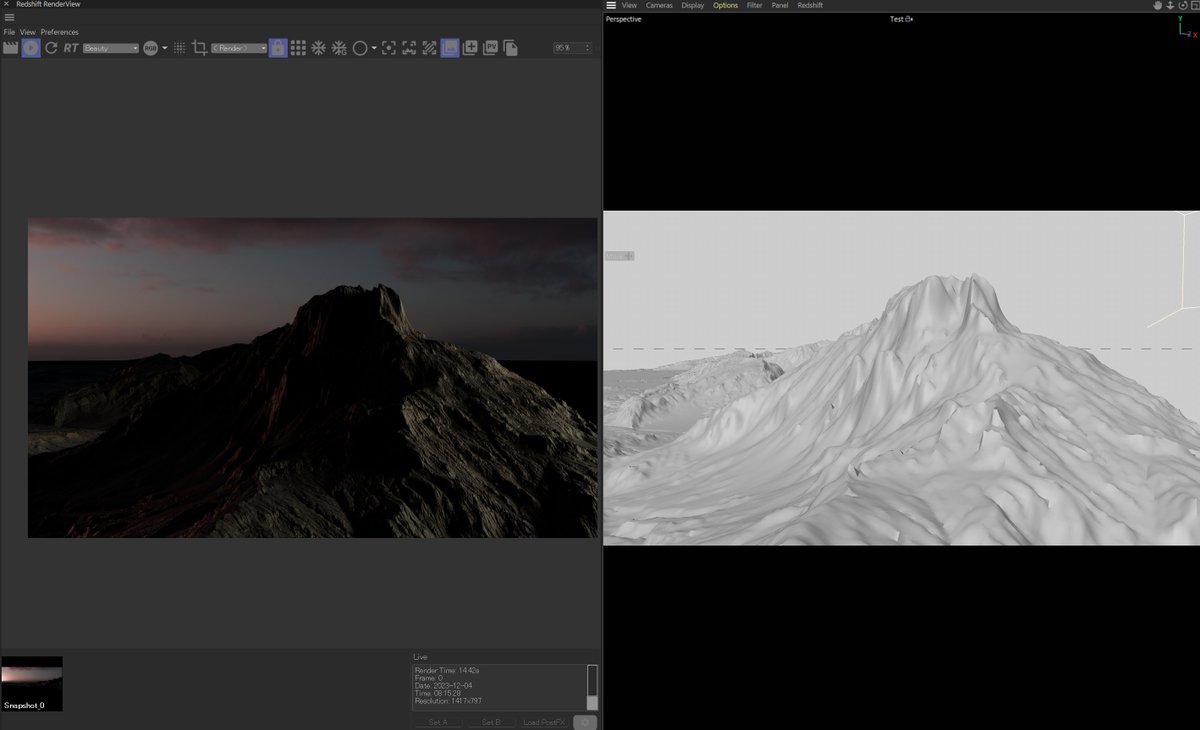 koi_chiro's tweet photo. wip redshift gaea https://t.co/xfTTXoWKQa