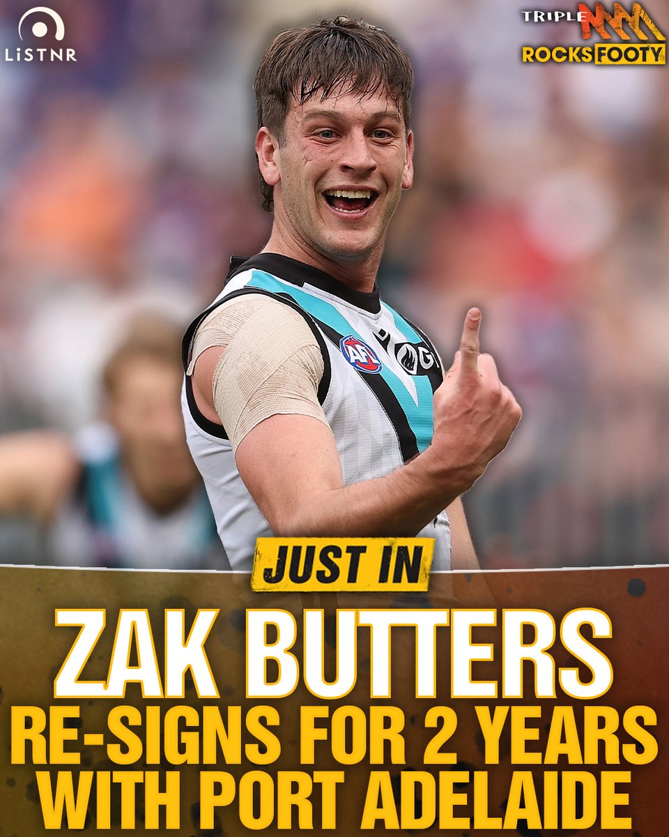 Power star Zak Butters is staying put at Alberton, extending through to the end of 2026 🍐