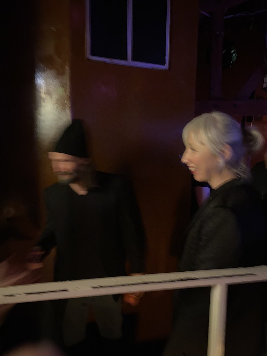 nadinek73's tweet photo. #keanureeves and girlfriend https://t.co/Lz6XyNtr3r