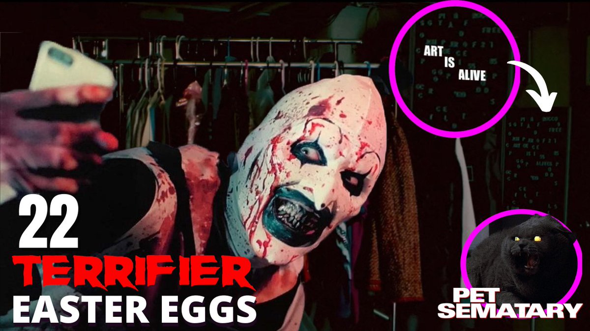 dpartenio's tweet image. Did you catch all of the easter eggs in @TerrifierFilm? If not, we are here to help!!
#ArtTurns15 #nERDbOX
youtu.be/QNUnMhlpyVc