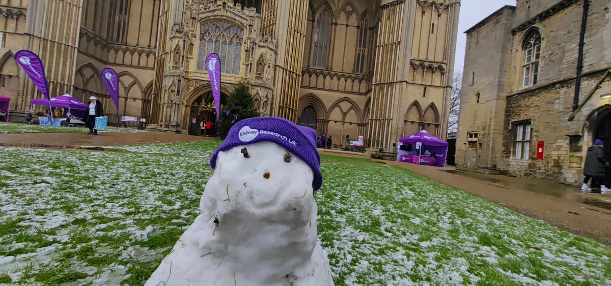 #teamkidney out in force today with @kidney_research_uk showing what we mean to them and re-enforced to me why we have to do more and why we do what we do for the #kidney community at our first #Peteboroughwinterwalk! We'll be back bigger and better, with blue sky's next year!