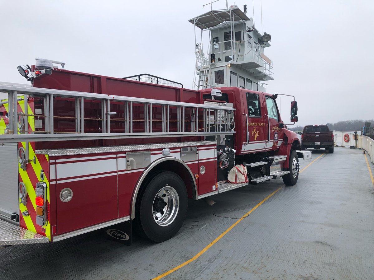 Delivery Day,
Thank you to the Prudence Island FD, FEMA, Kevin Blount, Jose Cordeiro it was a pleasure to work with all of you. It was delivered to the new Chief  Lou Lepere Saturday!!
