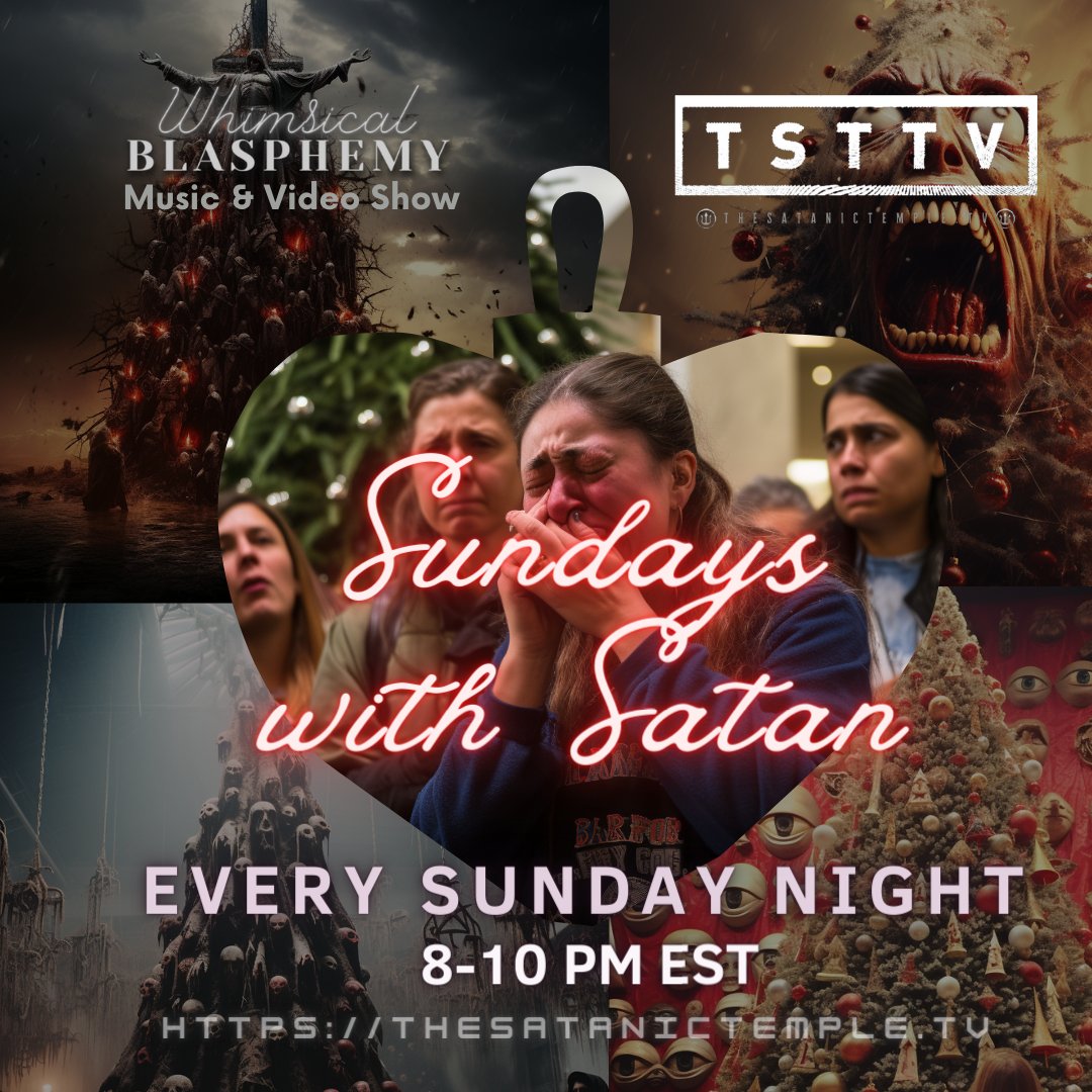 whimsicalbshow's tweet photo. See you soon on @SatanicTv for some #devilmusic 🔥 8-10pm EST:  https://t.co/xmQsvC9Kfx 🎶 https://t.co/wGqaxjhZTH