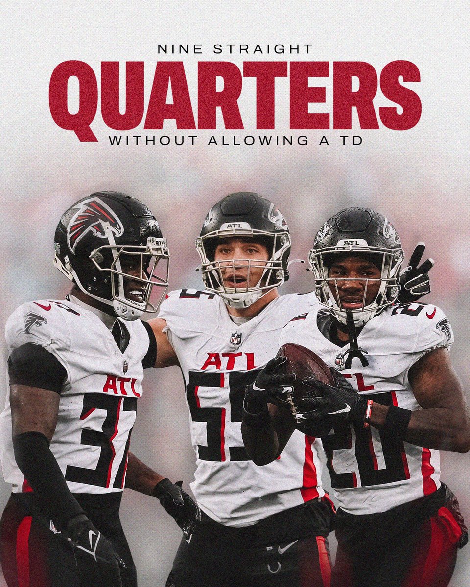AtlantaFalcons's tweet photo. We take things defensively 😤 

https://t.co/vr7XrKqykl https://t.co/U2yKyVsB97