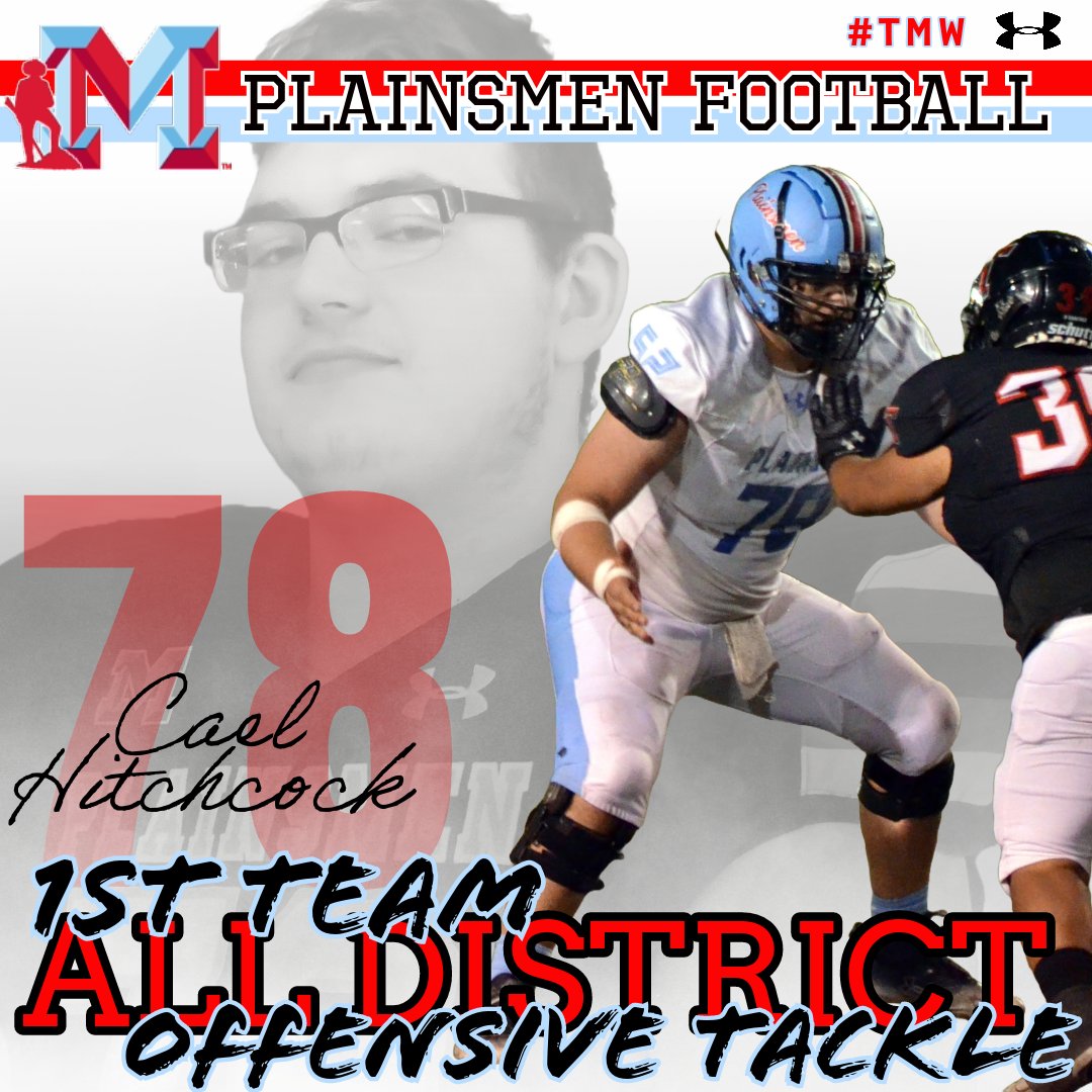 2023 District 2-5A

1st Team Offensive Tackle

78 Cael Hitchcock OT

#RelentlessEffort #TMW