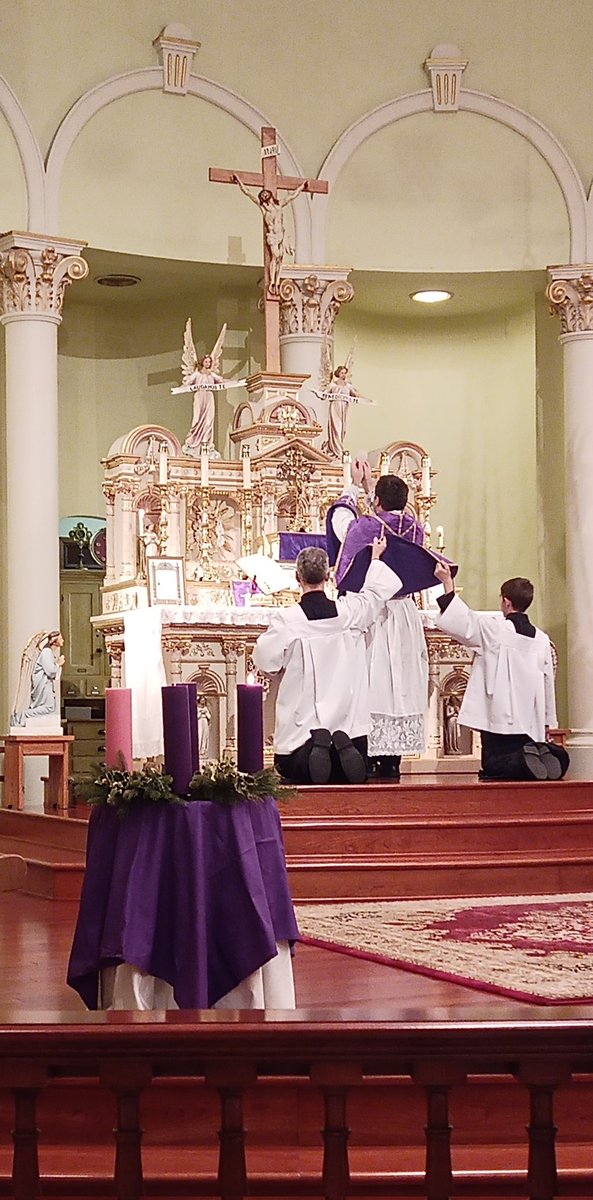 JohnZwicker1's tweet photo. Let us pray.
May we receive Your mercy, O Lord, in the midst of Your temple, and thus prepare with due observance for the coming festal season of our redemption.
~#PostCommunion

Veni, Veni Emmanuel

A🙏4U

https://t.co/VyNLJTz9M4 https://t.co/ApwwPnQbxq