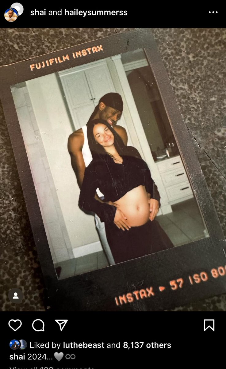congrats to Shai &amp; Hailey!