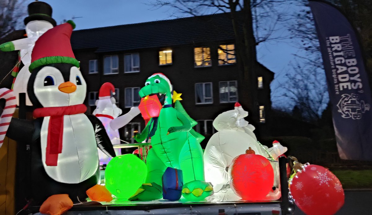 We've had a great afternoon taking part in the Enfield Christmas Parade Of Lights 🌲🎅☃️ joing with Enfield Battalion Boys' Brigade &amp; Girls' Association with over 70+ children, young people and leaders with our Christmas Winter Wonderland!!! #BBadventure #Christmas