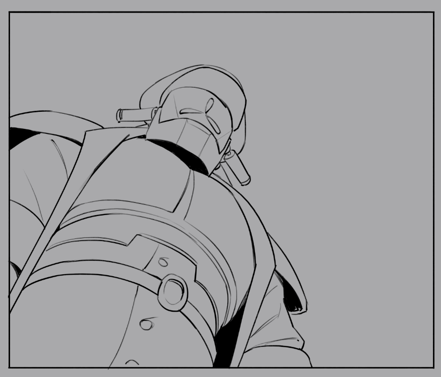 check out this shot of captain for a comic i scrapped