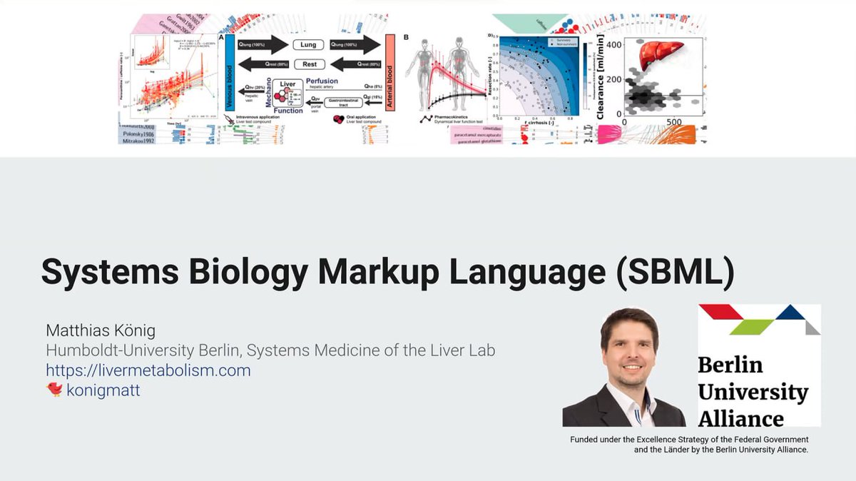 🎥 Introduction to Systems Biology Markup Language (SBML)

🎞 Watch
youtube.com/watch?v=pk5FfT…

#bioinformatics
#computationalbiology