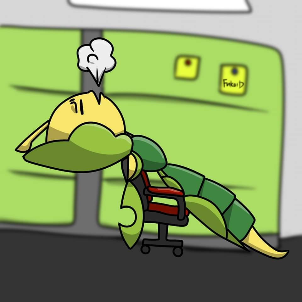 frikoid's tweet photo. 542 Leavanny

Exhausted...

 #pokémon #pokemon #frikoid #pokememes #leavanny https://t.co/GhPccfrsYV