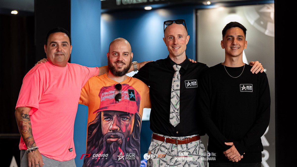 ¡Si hay stormers, hay buenas noticias!

SORTEAMOS:  3 🎟️ de US$22 para jugar en nuestras mesas online.

1 🎟️ en FB 👉 facebook.com/10006354448001…
1 🎟️ en IG 👉 l1nk.dev/V0EYc
1 🎟️ aquí👇

Para participar

Síguelos y síguenos
Dale 🔄❤️ + Nick 
Menciona a dos amigos del poker