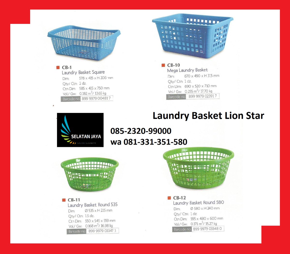 selatan_jaya's tweet image. keranjang plastik laundry basket Lion Star. keranjang plastik untuk menampung baju sebelum dicuci dan sebelum disetrika. 

Selatan Jaya. jl Songoyudan 31b, surabaya
085-2320-99000, wa 081-331-351-580

#laundrybasket #juallaundrybasket #laundrybasketplastik #lionstar