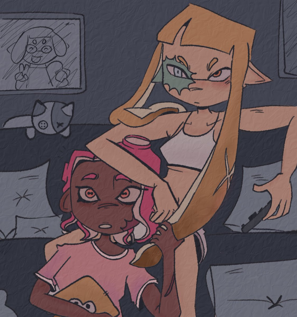 late night tv

[#agent38 #agent24 #Splatoonfanart]