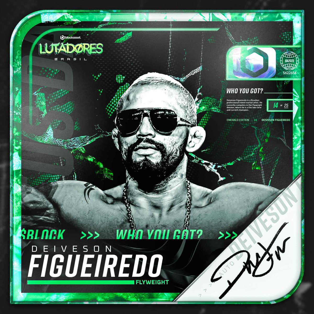 💵 Deiveson Figueiredo #014 was purchased for 1.64SOL on Magic Eden!

🎉 Congrats Anon! 💎💎

👉 matrica.io/nft/GFdMDxxJWv…