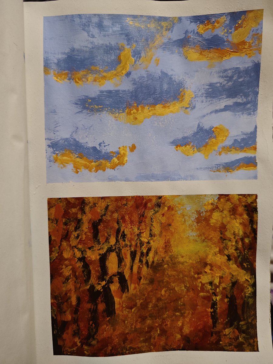 Found some old acrylics in the attic thought I'd give them a go pretty happie with my first painting in many years ^_^