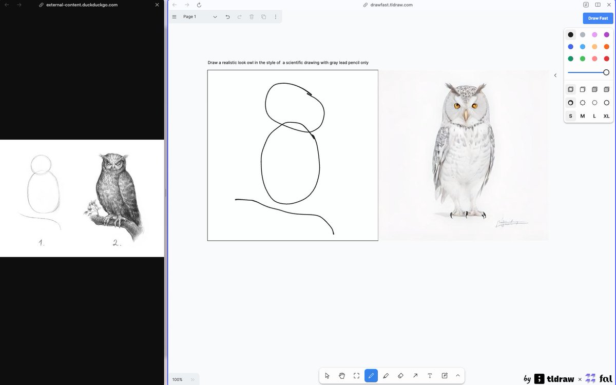 Well that's it folks, this meme can now be retired. 

I can now draw a great owl by following these 2 simple steps. 😂