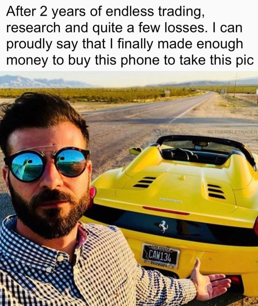 This is why I invest, and don't trade