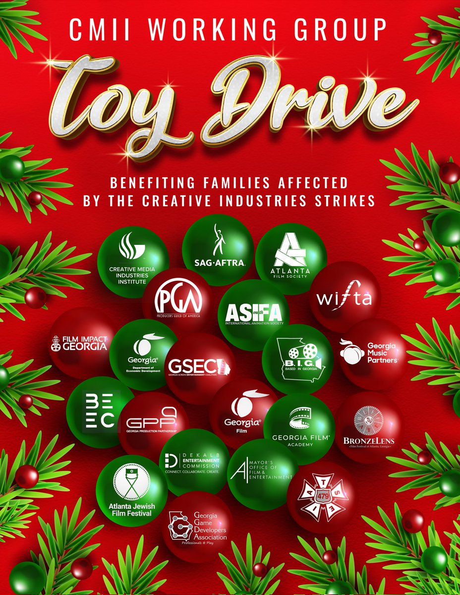 SelaFilmsLLC's tweet photo. FYC | #BestLiveActionShort 
Hey Atlanta! We comin' to town! 
Join us for the Screening of #asthecookiecrumbles Q&amp;A, light reception and bring an unwrapped toy for our toy drive benefitting families affected by the creative industries strike! Details in link below. RSVP REQUIRED. https://t.co/Sl1Ztrf5rO