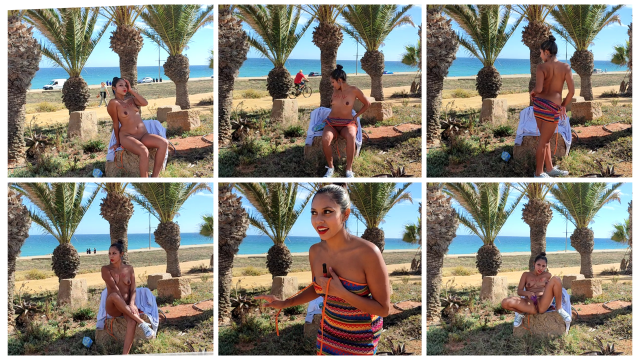 I just added a new video! "Latina, naked slut in front of the beach, playing with my pussy" to APClips<a href="/tag/apclips"class="tags"><span>#apclips</span></a>