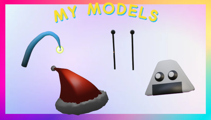 DaisyJoey2140's tweet image. Do you need a 3d modeler for a roblox game?
I can make a lot of different things!!!!
I only accept robux, I dont care how much it is, just as long as its enough to appreciate my work!!!
#RobloxDev #roblox #roblox3dmodel #3DModel
(sorry for the darkness on some of the models :( )