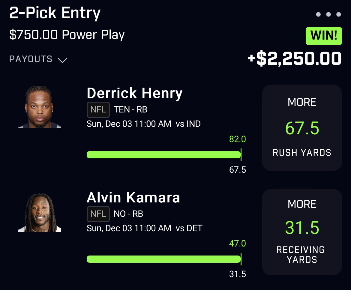 tringeyspicks's tweet photo. Daily Greens✅

⬇️Click Here to get plays like these⬇️
https://t.co/4HHvE7mKfx

#NFL #NFLPicks #sportsbetting #sportsbettingtwitter #PrizePicks #PlayerProps https://t.co/hcXZHynWGD