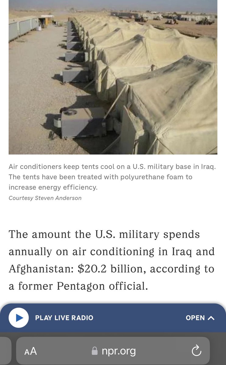 How do US bases keep us safe when implementation amounts to escalation & they exist as vulnerable US targets? It makes no sense regardless of where you stand on the warmongering scale. 1,000+ bases around the 🌍 have manifested opposite of deterrence. $20 billion on AC alone…