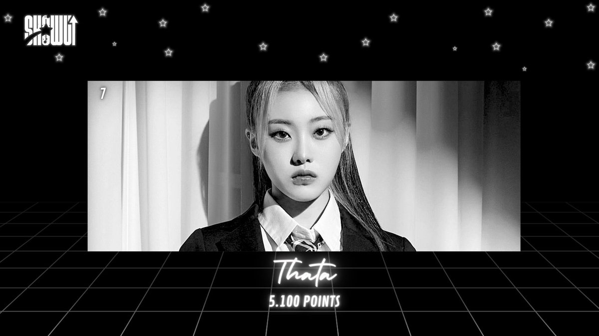 SHOWDOWN 쇼다운
𝗙𝗶𝗻𝗮𝗹 𝗦𝗛𝗢𝗪𝗗𝗢𝗪𝗡

GROUP REVEAL
➖SHOWUP! ⭐️ <a href="/SHOWUP_OFC/">SHOWUP ⭐️</a> 

The group of stars.
7th • THATA <a href="/ATMent_thata/">THATA</a> 

#SHOWDOWN #쇼다운 #finalSHOWDOWN #SHOWUP #쇼다유피