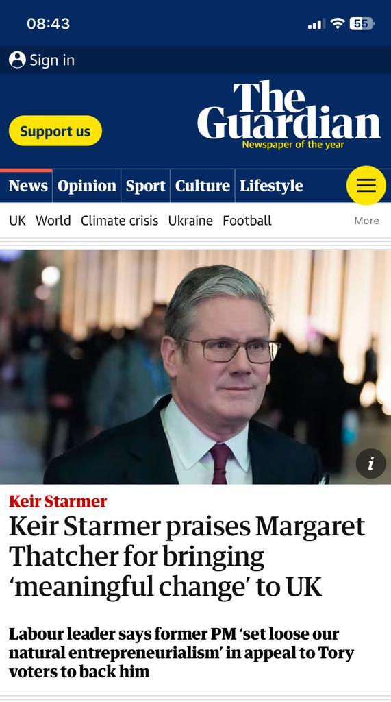 How many times does @Keir_Starmer have to tell you he's a Tory before you'll believe him? 

He's hiding in plain sight just like Savile 

#starmerisatory