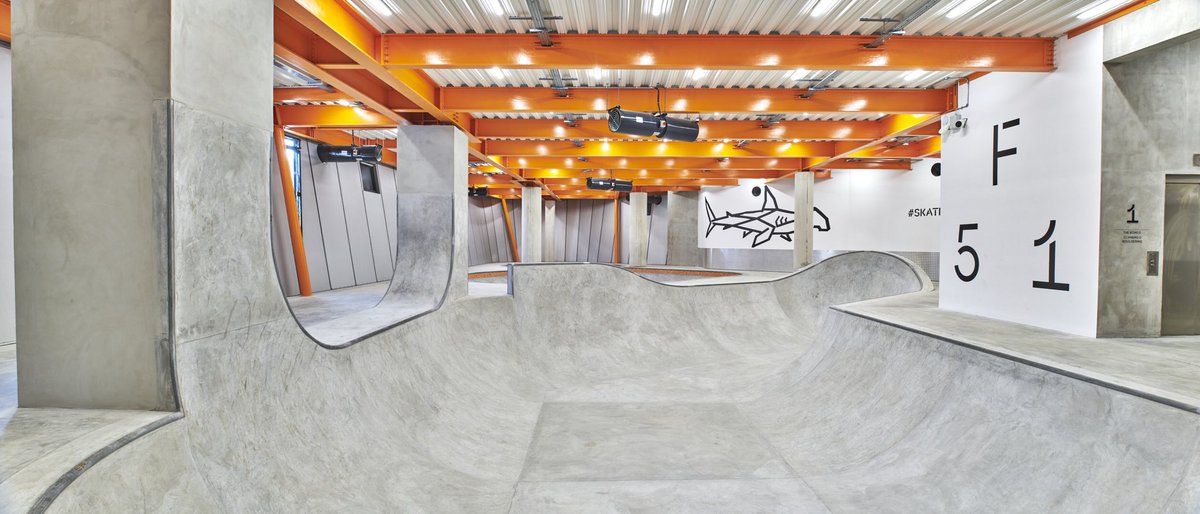 F51 Folkestone kent wolds first multi story skate park #ConcreteInLife2023