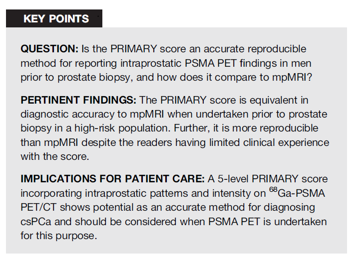 radiolobt's tweet photo. Reproducibility and Accuracy of the PRIMARY Score on PSMA PET and of PI-RADS on Multiparametric MRI for Prostate Cancer Diagnosis Within a Real-World Database https://t.co/oGe7a1EJPK 
#prostatecancer #CancerResearch #MolecularImaging https://t.co/1cm5t9aoc5
