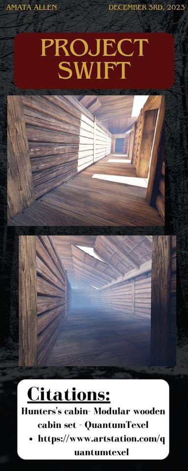 Hopefully near the end of this year, I’ll be done with this game. Project Swift is my first horror game and progress is coming along quite well. I’m so excited to show you all more! #gamedev #IndieGameDev #UnrealEngine5 #horrorgame