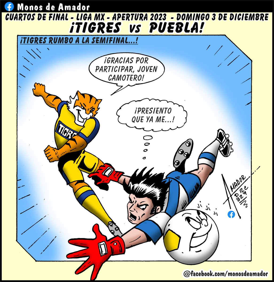 AmadorMonos's tweet photo. TIGRES vs PUEBLA
A consumar el pase a la semifinal !

Visita y Comparte Monos de Amador, Toda una Tradición en el Deporte Regio @TigresOficial  @TigresFemenil  @HistoriaTigre  #TigresUanl  #tigresdelau #TigresUanl  #SEGUIDORES #LigaMX https://t.co/iP23agkGX9