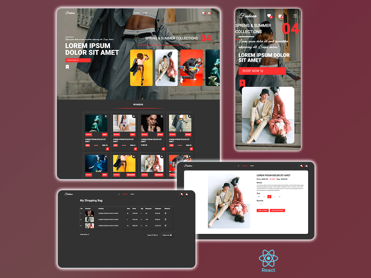 DStudioTech's tweet photo. React.js App | Creating a Dynamic &amp; Responsive Fashion Ecommerce Website using React.js
https://t.co/olncFlaNCr https://t.co/XoyoBuFcUL