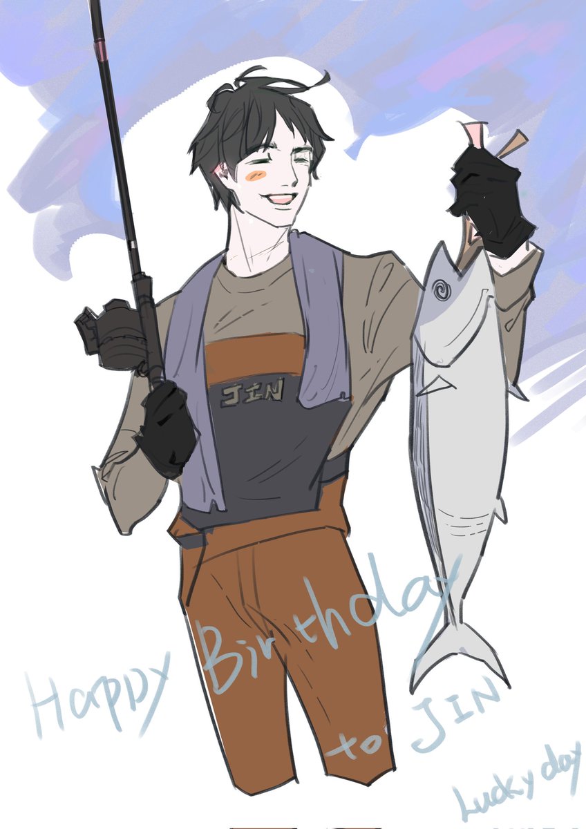 Zukyo3's tweet photo. #JINDAY Happy birthday!!! https://t.co/eUChSW43nQ