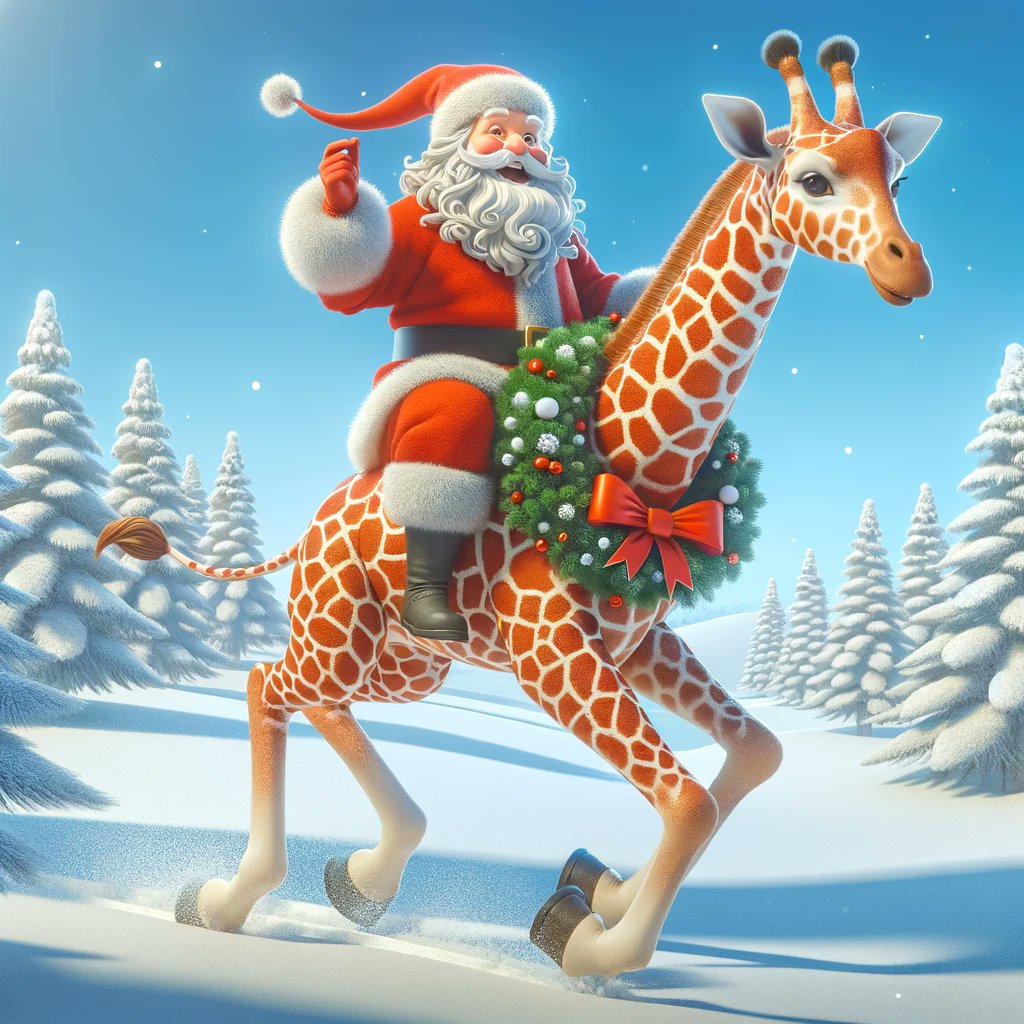 The best part is that I’ve been teaching her that giraffes aren’t real either.