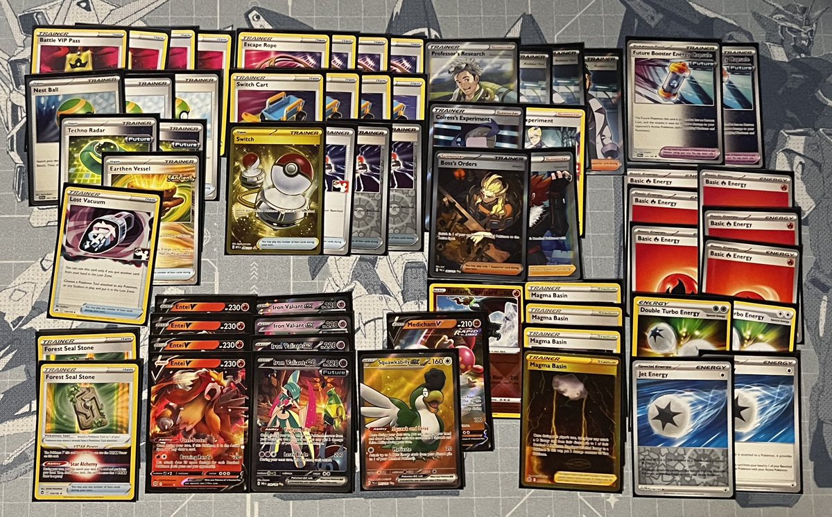 tonyleec_'s tweet photo. Went 4-1-0 at Upkeep’s Challenge today with Entei Iron Valiant. List was so 🔥 they had to call the fire department 👨‍🚒 https://t.co/Nz1ycIqQdi