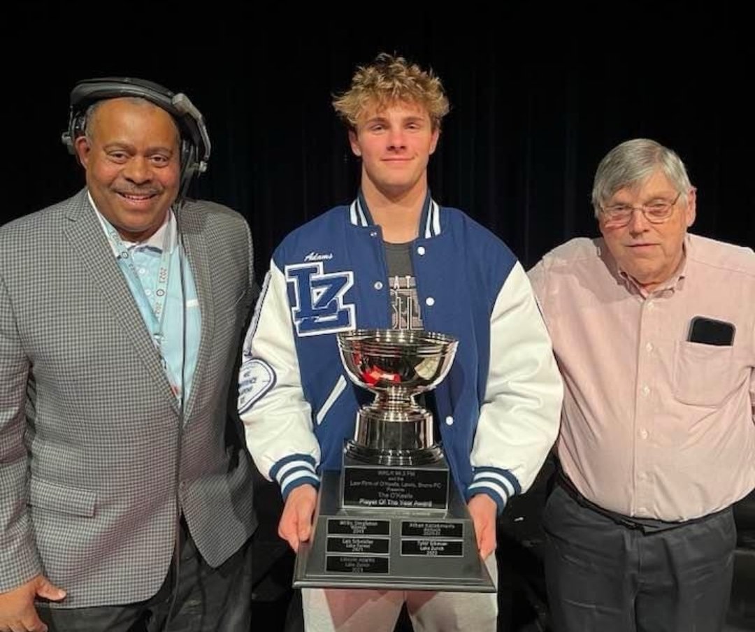 LZHS Football (@lzhsfootball) on Twitter photo Congratulations to <a href="/LincolnAdams06/">Lincoln Adams</a> for being Nmaed the O'Keefe Player of the Year at the WRLR awards show tonight! Congratulations to <a href="/LincolnAdams06/">Lincoln Adams</a> for being Nmaed the O'Keefe Player of the Year at the WRLR awards show tonight!