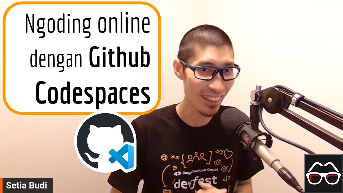 boedybios's tweet photo. Rekaman sesi sharing dan demo tipis2 seputar pemanfaatan GitHub Codespaces, semoga bisa bermanfaat terutama bagi pelajar dan mahasiswa.
https://t.co/RS0m0ScbSz https://t.co/If0Po7C8Wi