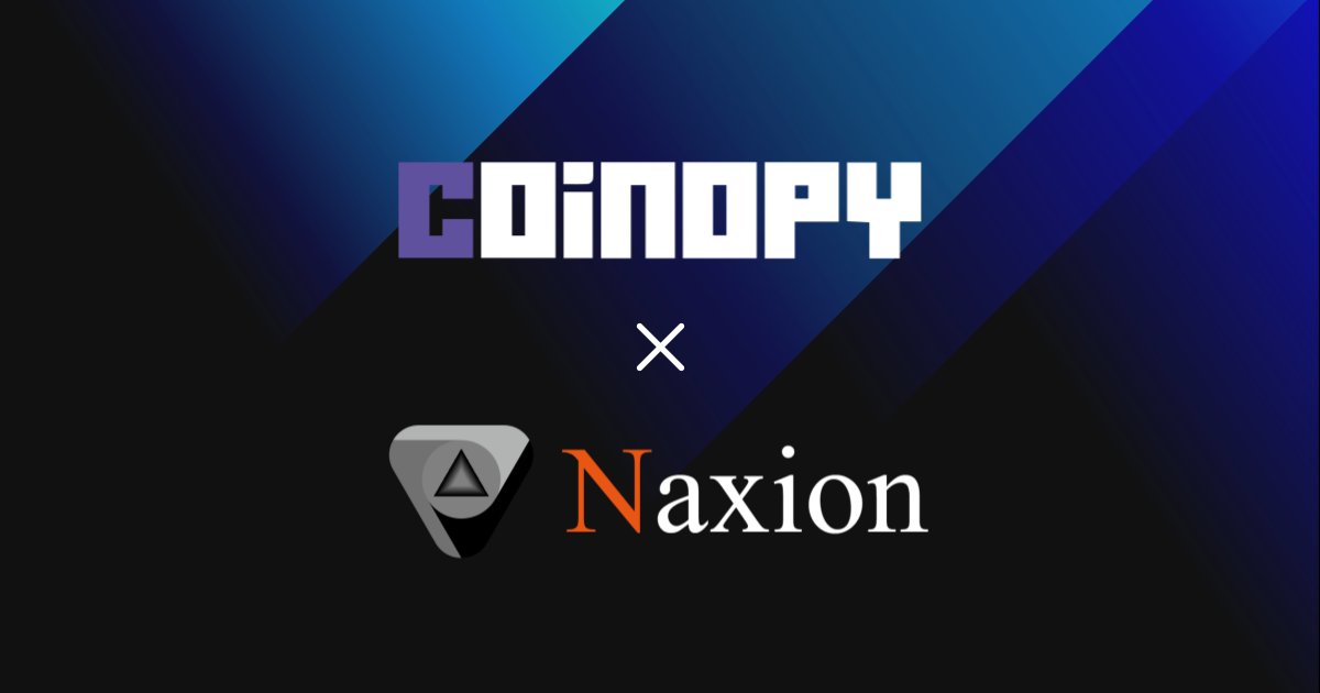 Naxion_official's tweet photo. ✅ Naxion(NXN)이 Coinopy에 등재되었습니다 !
🔗 https://t.co/hpJWWiCfwS
#NXN #Coinopy https://t.co/nYmCj9klKB